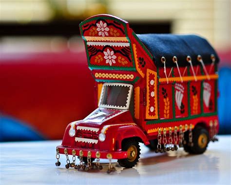 Handicraft Model Of A Pakistani Truck Truck Art Pakistan Truck Art