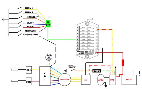 Cdi Ignition Circuit Etching Diagram