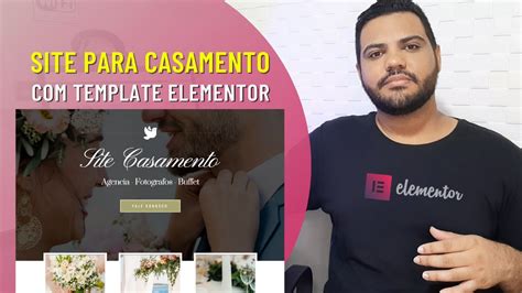 Site Para Casamentos Template Casamentos Template Elementor Curso