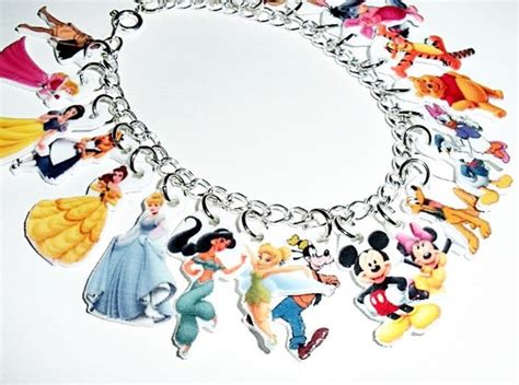 Items Similar To Disney Ultimate Character Charm Bracelet Mickey