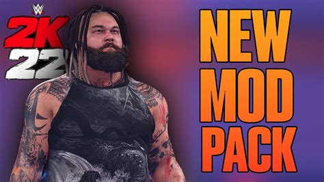 WWE 2K22 BRAY WYATT MOD WWE 2K22 NEW MODPACK WWE 2K22 MODS PC YouTube