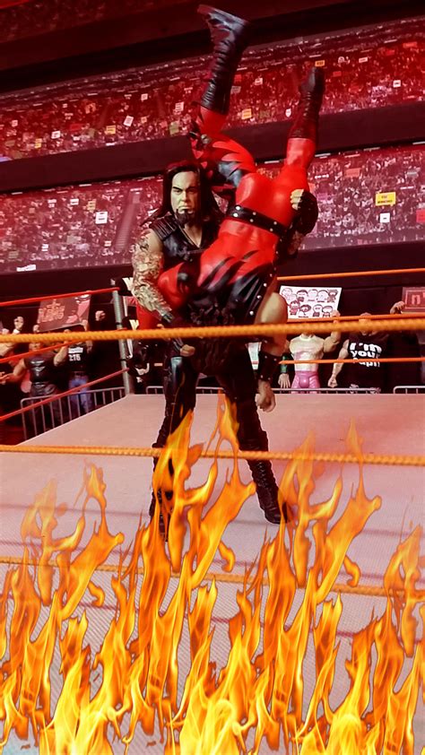 Undertaker Vs Kane Inferno Match Wrestlingfigs WWE Figure Forums