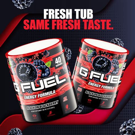 G Fuel On Twitter Icymi Our Newly Reskinned Black On Blackberry