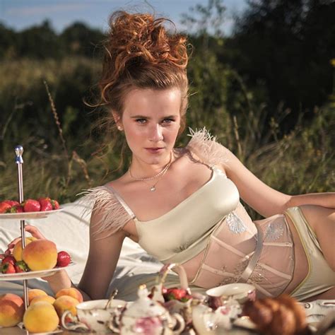 Pistachio Cream Lingerie Set La Musa Wolf Badger