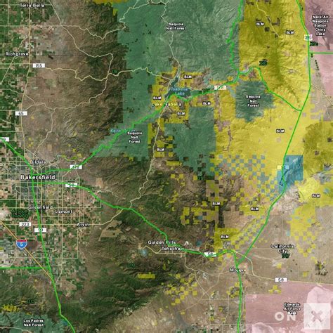 California Hunt Zone D9 Deer - Map Of Hunting Zones In California ...