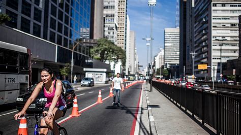 Fotos Ciclofaixa é Inaugurada Na Avenida Paulista Em São Paulo 02