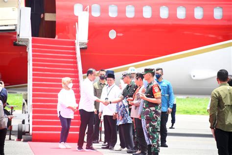 Komandan Lanal Bandung Bersama Unsur Forkopimda Sambut Kedatangan