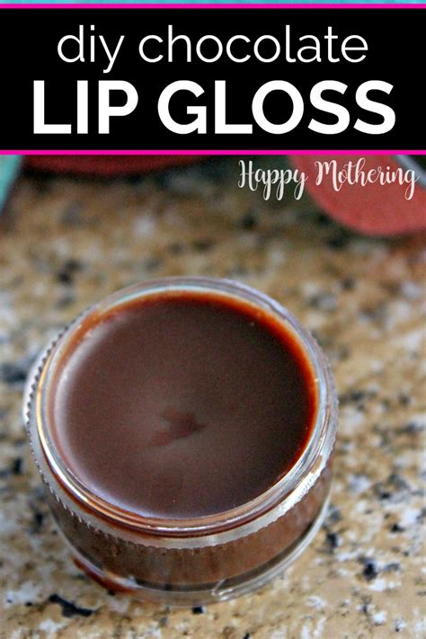 DIY Chocolate Lip Balm - Happy Mothering