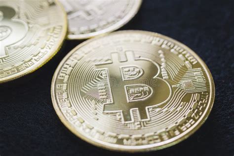 Valuta Della Moneta Btc Del Pezzo Di Bitcoin Cryptocurrency Digital