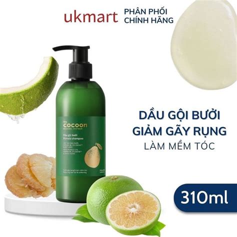 D U G I X B I Cocoon Pomelo Shampoo Gi M G Y R Ng K Ch Th Ch M C T C