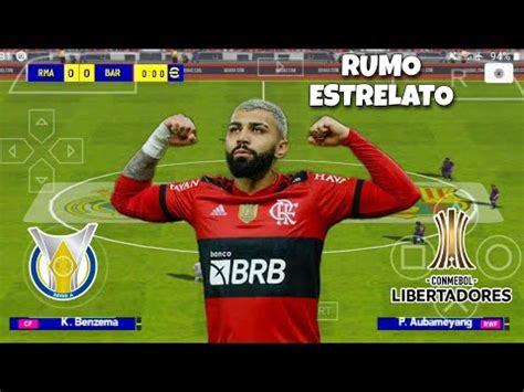 EFOOTBALL PES 2024 DE PPSSPP BRASILEIRÃO LIBERTADORES UEFA