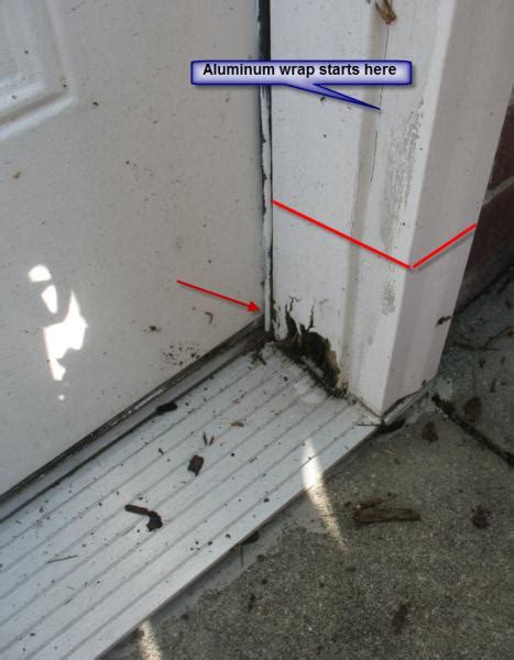 How To Repair Wood Rot On Door Frame