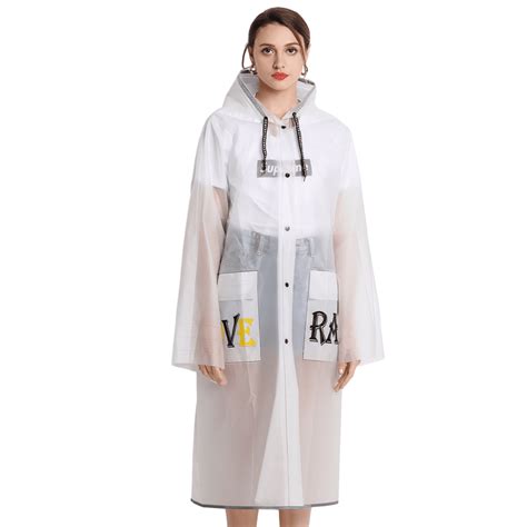 Cape De Pluie Transparente Poncho Cosy