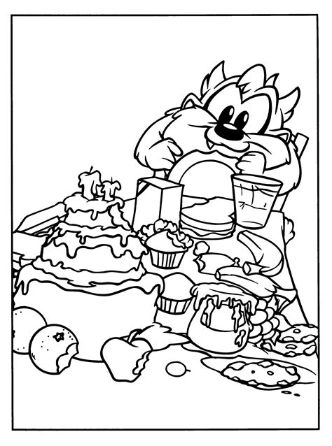 Coloring Page - Baby looney tunes coloring pages 14