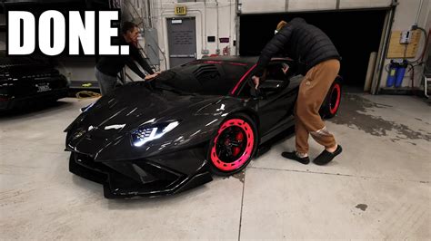 The Carbon Aventador Is Done Youtube