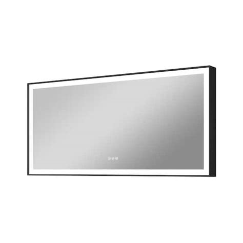 Wellfor Eric In W X In H Rectangular Aluminum Framed Touch