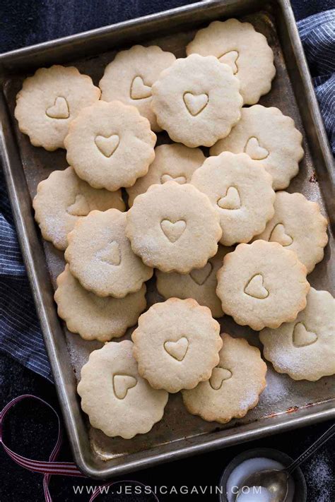 Vanilla Shortbread Cookies Recipe Jessica Gavin