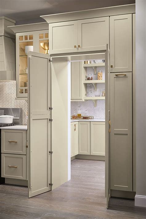 Pantry Walk Through Cabinet Diamond Cabinetry Pantry Design House