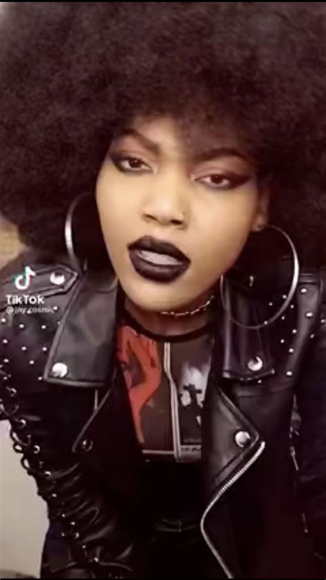 Pinterest Afro Punk Fashion Afro Goth Afro Punk