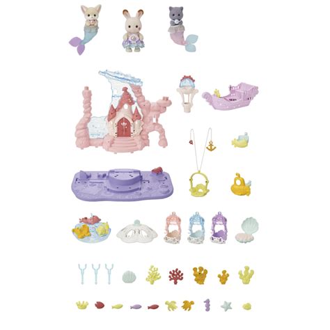 Sylvanian Families Baby Mermaid Castle