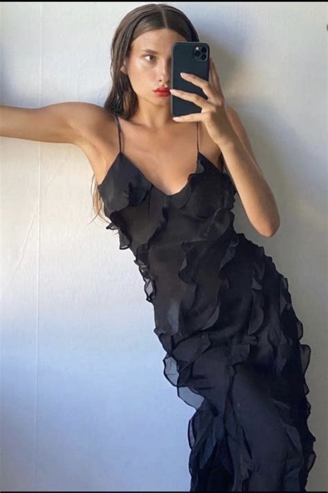 Rent This Ruffle Maxi Dress From Rat Boa Available Now On HURR