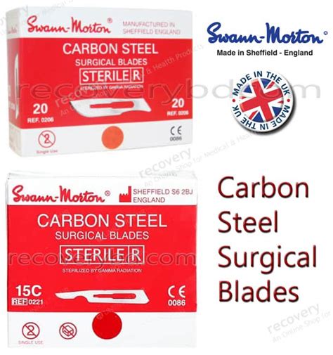 Carbon Steel Surgical Blade Swann Morton Scalpel Blade