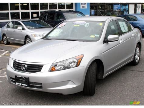 2008 Alabaster Silver Metallic Honda Accord Lx P Sedan 32682023