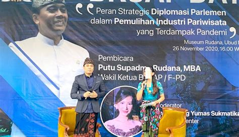 Nusabali Wakil Ketua Bksap Dpr Dorong Dibukanya Travel Bubble