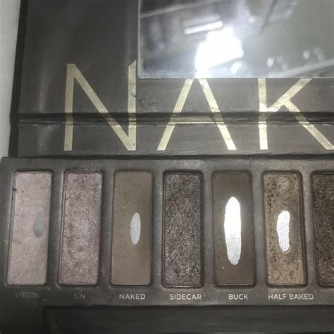 The Original Naked Palette By Urban Decay Half Baked Buck Naked Sin And Virgin Ive Gotten