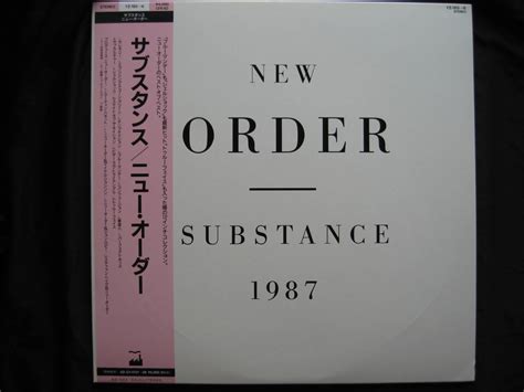 New Order ニュー・オーダー ／ Substance 1987 サブスタンス アナログ Lpレコード 2枚組み 日本盤 帯付き