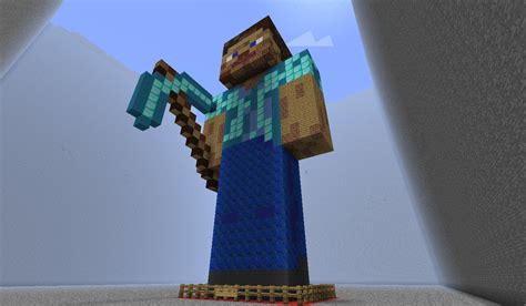 Minecraft Character Statue Minecraft Project