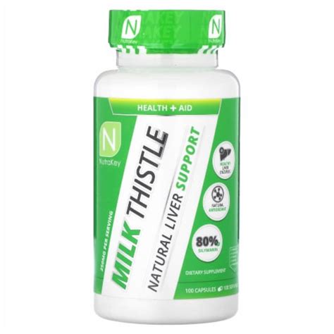 Nutrakey Milk Thistle Mg Capsules Count Kroger