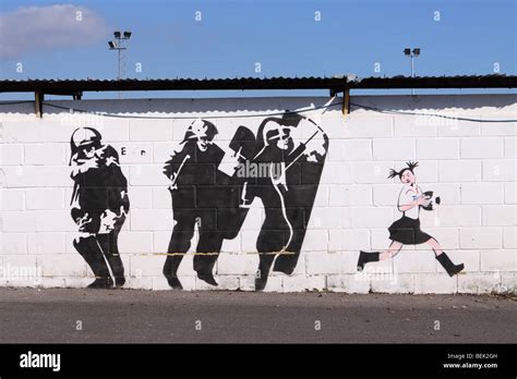 Banksy Graffiti Stencil