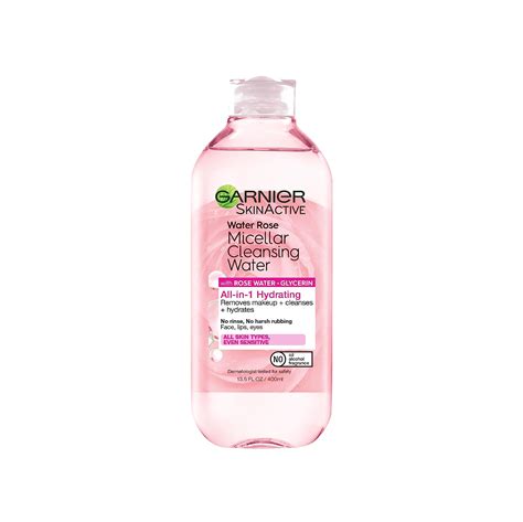 Garnier Skinactive Micellar Water With Rose Water And Glycerin Facial Cleanser