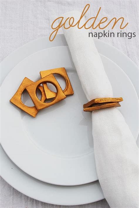 15 Simple DIY Napkin Rings