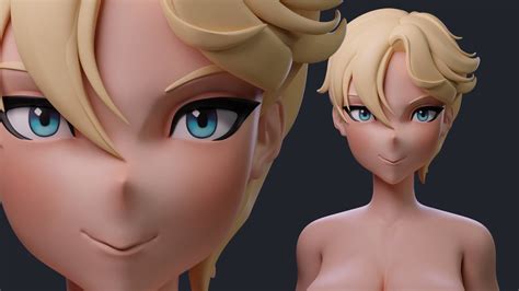 Anime Girl Speed Sculpt Youtube