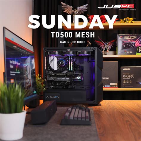 【cooler Master Td500 With Tuf Rtx 4070 Ti Gaming Setup】 Juspc