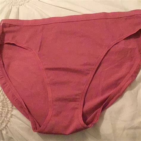 Victorias Secret Intimates And Sleepwear Victorias Secret High Leg Brief In Dark Rose Med