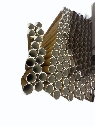 Brown Spirally Wound Paper Tubes For Packaging Thickness 1 Mm At Rs