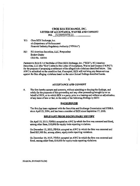 Fillable Online Cboe BZX Exchange Inc Do Department Cboe Global