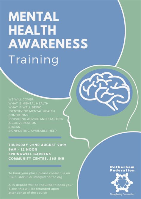 Mental Health Awareness Training - Rotherham Federation