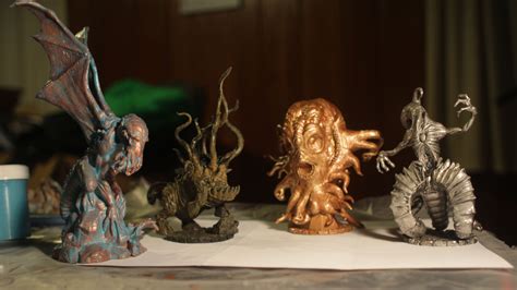 Stunning Painted Cthulhu Wars Miniatures