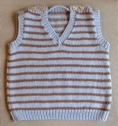 Filoturchino Gilet Baby Knitting Sleeveless Top Fashion