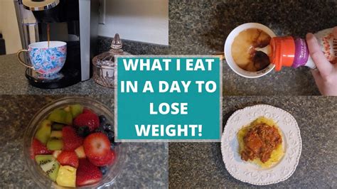 What I Eat In A Day To Lose Weight Youtube