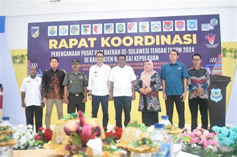 Kabupaten Banggai Kepulauan Menjadi Tuan Rumah Rapat Koordinasi