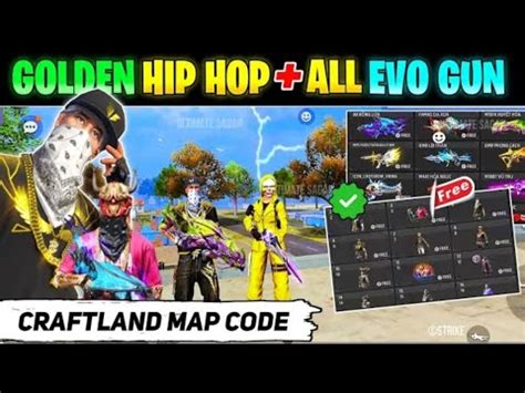 All Bundles All Evo Guns All Fists Craftland Map Code Free