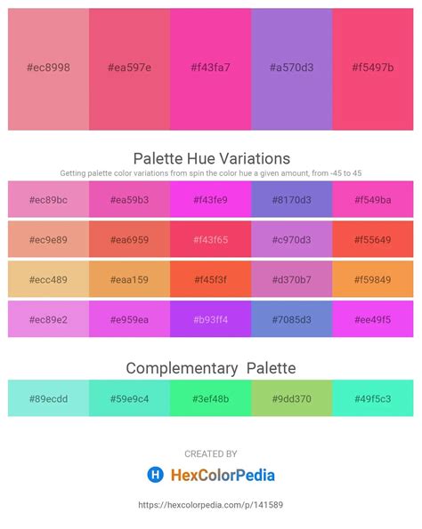 Pantone Violet 0631 C - Hex Color Conversion - Color Schemes - Color ...