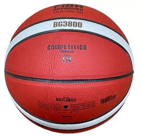 Pelota De Basquet Molten N B G Fiba Approved Color Naranja