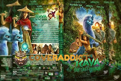 Raya And The Last Dragon Dvd Cover Dvd Covers Movie Covers Walt