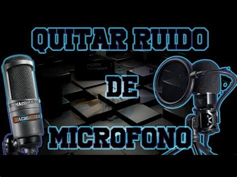 Quitar Ruido De Micr Fono Quitar Ruido De Est Tica De Micr Fono Usb